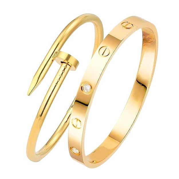 MEENAZ bracelet for women Evil Eye Bangles for women Anti Tarnish Stylish Adjustable Bracelet